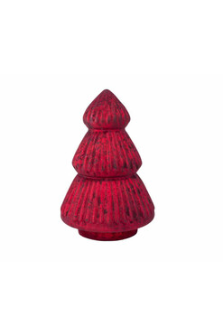 Red Velvet, bożonarodzeniowa figurka choinka A, wys.17cm 