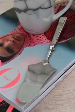 posrebrzana łopatka do nakładania ciasta Klara