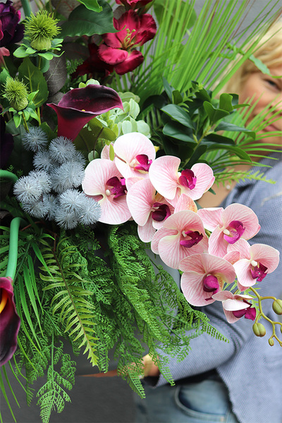 El Dorado Fiberglass, egzotyczna kompozycja kwiatowa