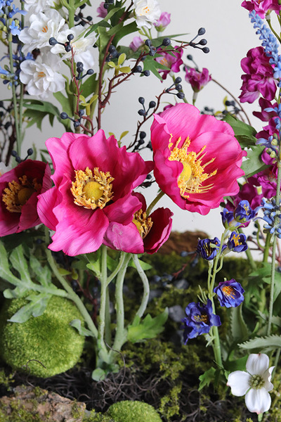 Meadow Wood, wiosenna dekoracja kwiatowa