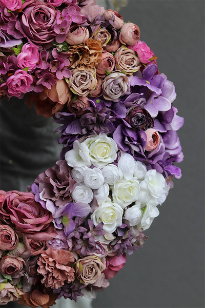 Bella Spring extra, bardzo duży wianek na drzwi