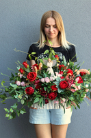 Angelo Reddino, dekoracja nagrobna z aniołem