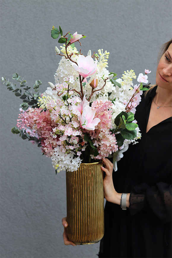 Deluxe Antique, dekoracyjny bukiet w wazonie