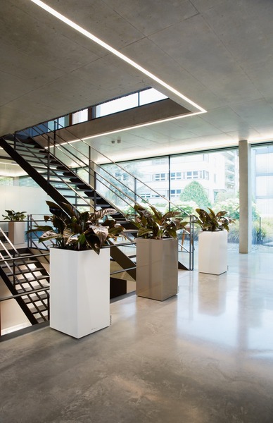 Canto Premium, doniczka z nawadnianiem, biała