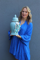 Kirishima Sea, amfora pojemnik z marynistyczną dekoracją