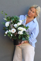 Polotrena, komplet dekoracji nagrobnych