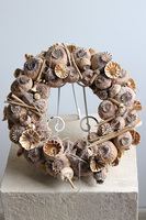 Makove Pole, wianek na drzwi z makówkami