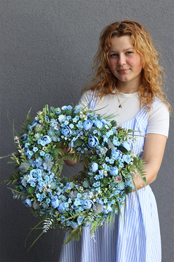 wianek na Twoje drzwi, Manfredo Bluesfera, śr.43cm 