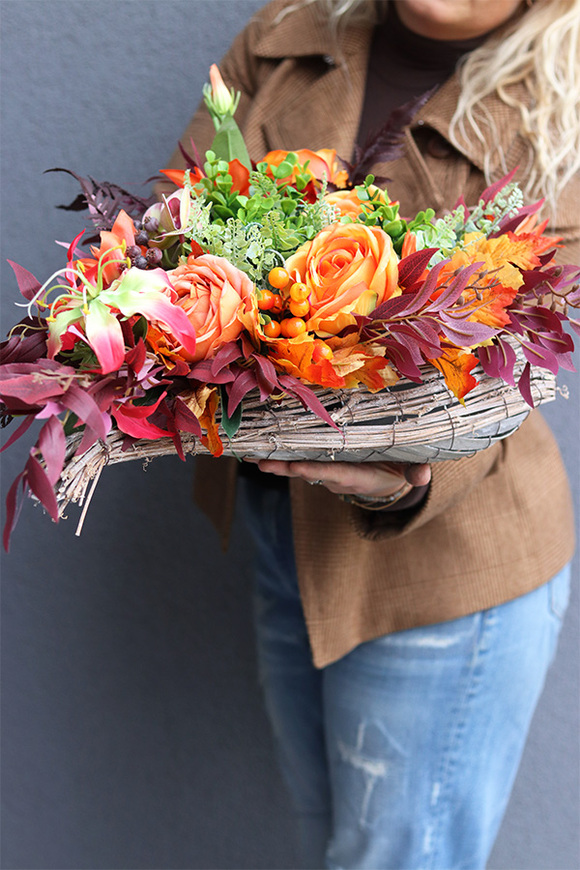 Energia Serca, jesienna dekoracja nagrobna