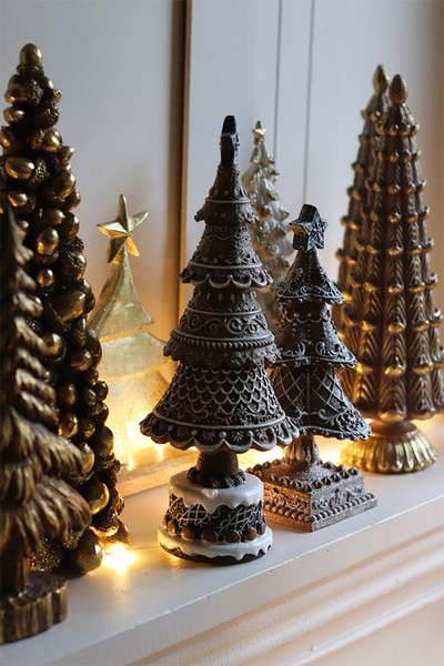 Gingerbread Kjell, świąteczna figurka choinka