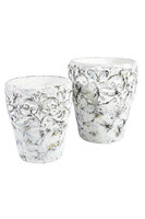 Albero White, osłonka z papier mache A, wym.39x39x43.5cm