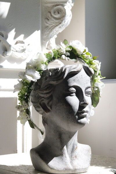 Primana, komunijny wianek na głowę, rozmiar uniwersalny