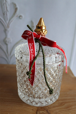 OD RĘKI Xmas Palermo A, dekoracyjny pojemnik / amfora, wym.18x11cm 