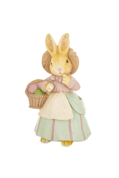 Bunny Cottage Vintage, figurka wielkanocna zajączek