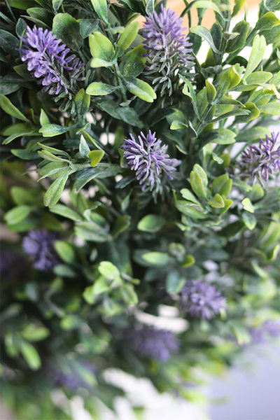 Lavendita, wianek w stylu prowansalskim z lawendą, śr.30cm