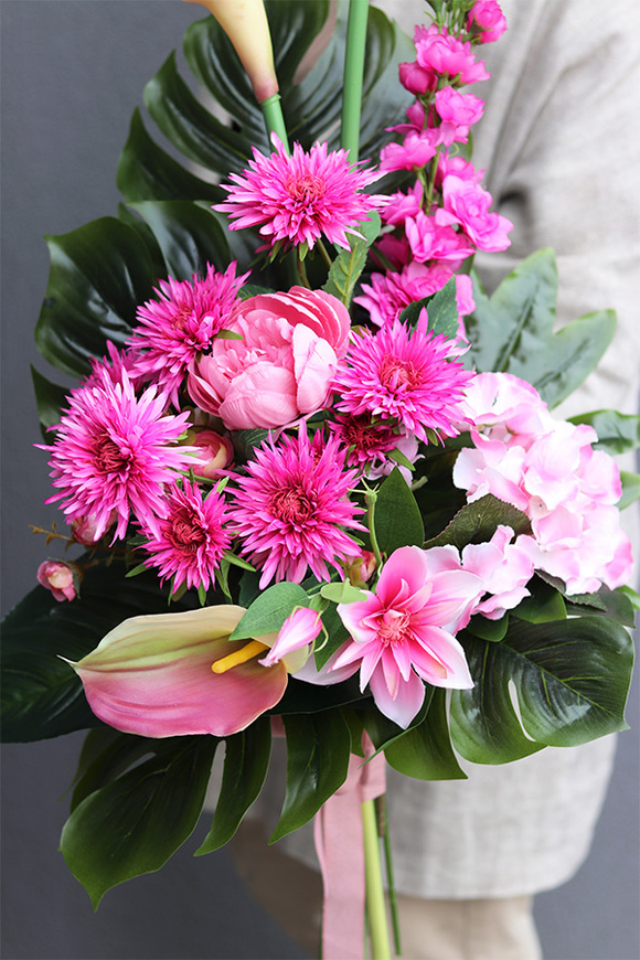 wiązanka nagrobna Pink Lady