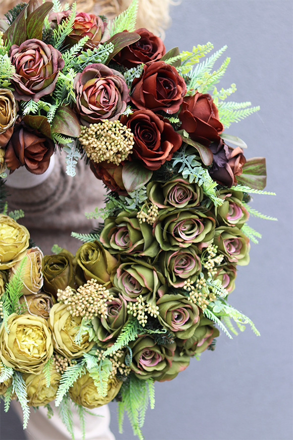 Dubajska Czekolada, wianek dekoracyjny