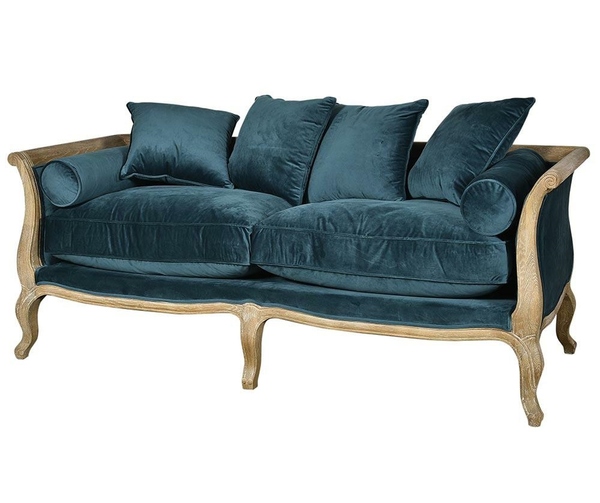 Classic sofa Malachit, wym.190x83x75cm