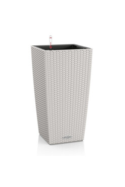 Cubico Cottage, doniczka z nawadnianiem, jasny szary, wym.75x40cm