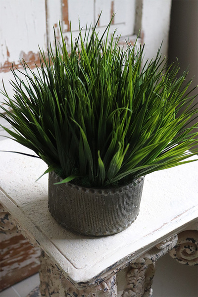 Issato, kompozycja ze sztucznych traw, wys.27cm 