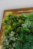 Sukulenty Green Decore, jednostronna rama