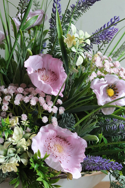  Laos Łąka 2, kompozycja z traw i kwiatów