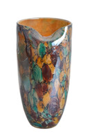 Nubia, ozdobny szklany wazon, wys.26cm