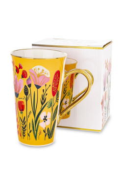 Fleurs Jaunes, kubek w pudełku prezentowym, poj.700ml