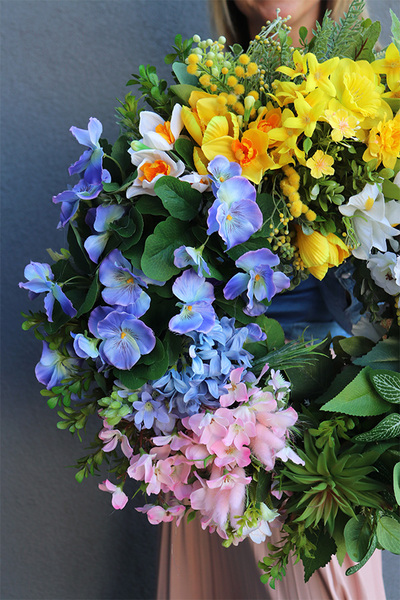 duży wiosenny wianek, Flisatti 2