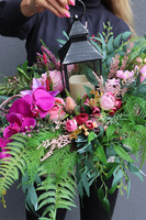 Loesa, dekoracja nagrobna z latarenką