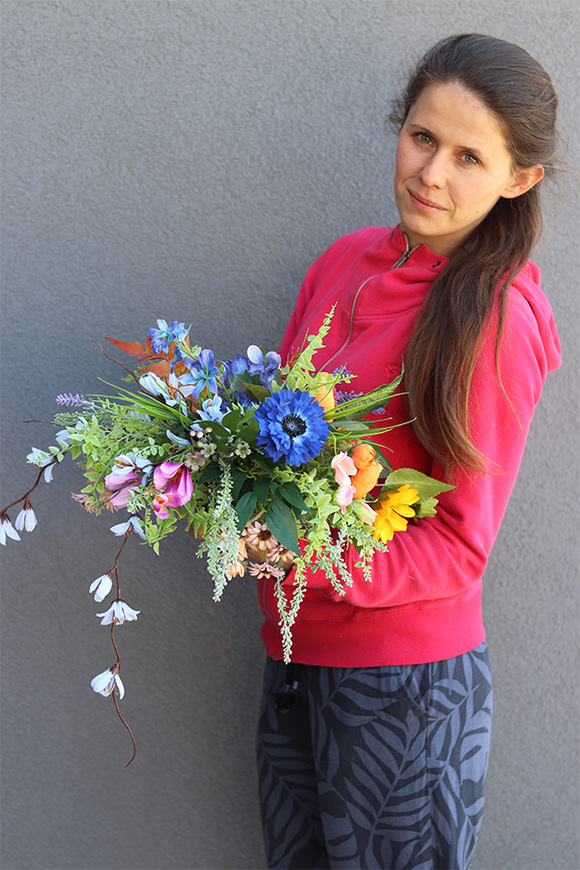 Sielska Dolina, kompozycja kwiatowa