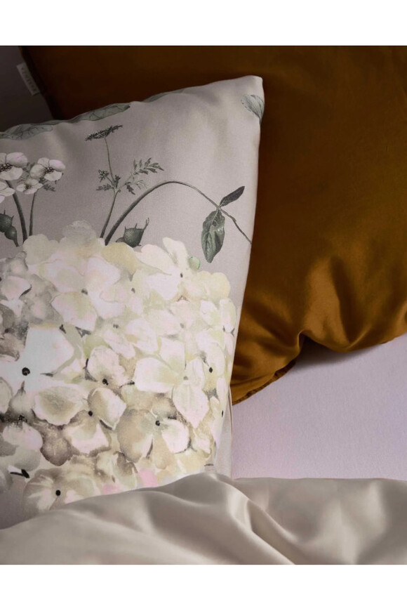 Essenza Noe, pościel bawełna satynowa, beżowa