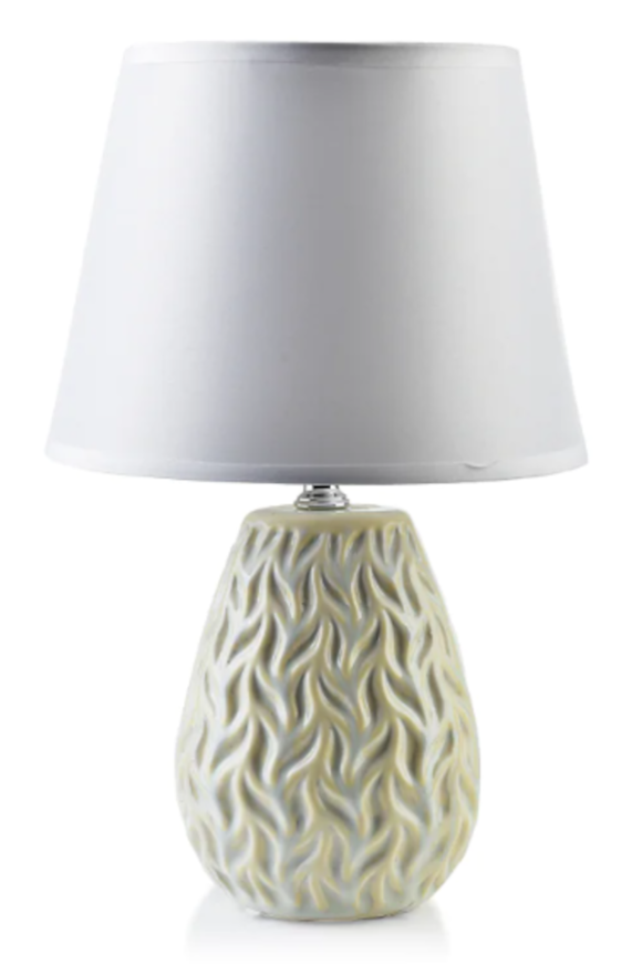  lampa stołowa z ceramiczną podstawą, Letti Beige E