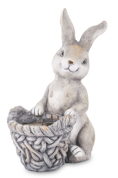 wielkanocna osłonka na kwiaty, Zajączek Szary C