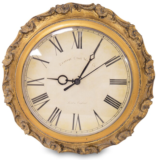 stylowy wiszący zegar Palace, wym.25x25x5cm