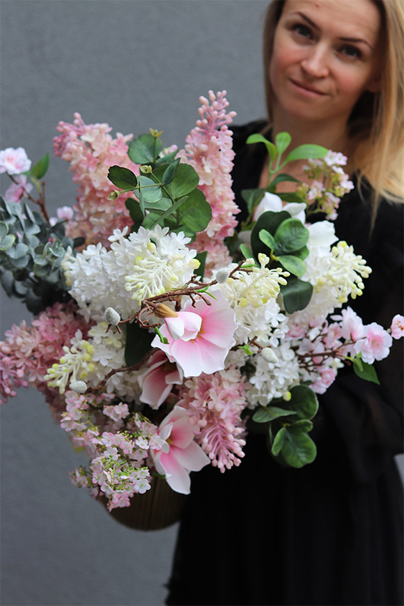 Deluxe Antique, dekoracyjny bukiet w wazonie