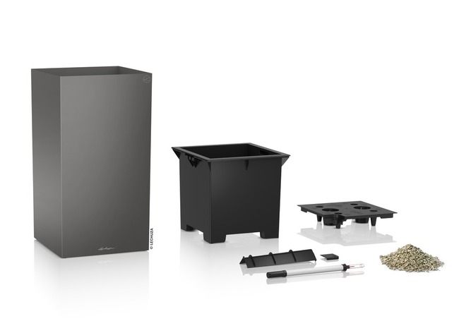 Canto Premium, doniczka z nawadnianiem, biała