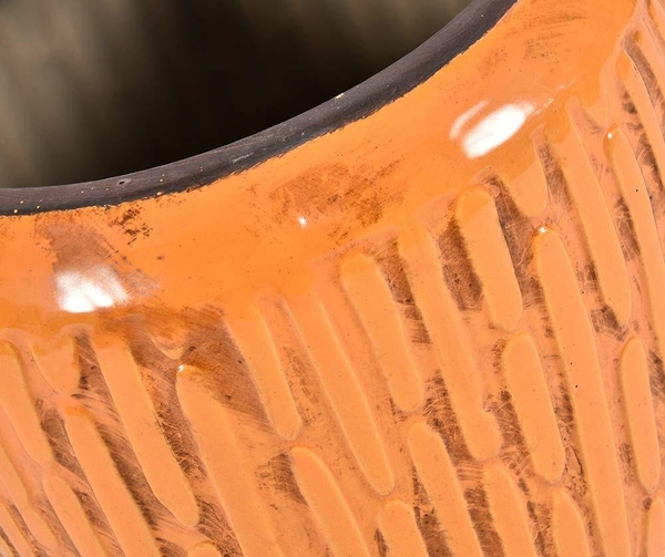 Etno osłonka pękata a, wym.19x19x15cm