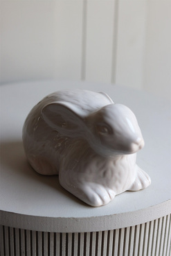 OD RĘKI Trusia, figurka wielkanocna zajączek, wym.10x18x10cm 