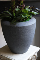 Grey House, sztuczny storczyk podłogowy