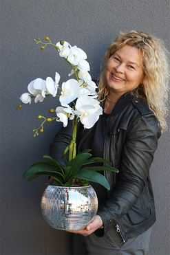 sztuczny storczyk Explosion Mini Ball, wys.71cm