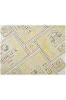 Vin de France podkładki korkowe średnie zestaw sześć sztuk