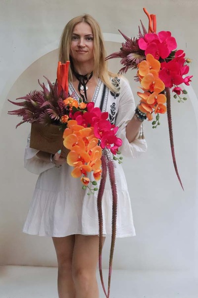 Andana, komplet dekoracji nagrobnych