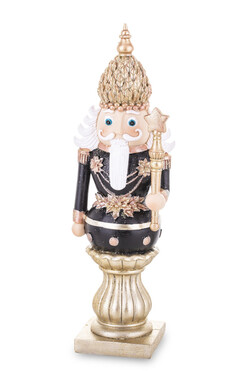 OD RĘKI Dziadek do Orzechów 6, figurka bożonarodzeniowa, wym.20x6x5cm