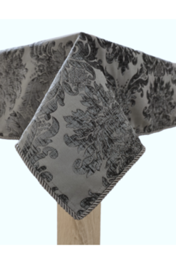 obrus Residence Graphite, grafitowy, 140x140cm