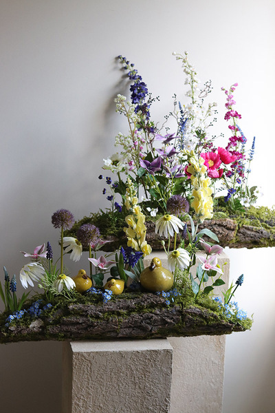 Meadow Wood, wiosenna dekoracja kwiatowa