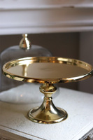 patera na nodze z kloszem, Lux Villa Gold Glamour