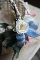 dekorowany koszyczek wielkanocny, Słodycz, wys.26cm