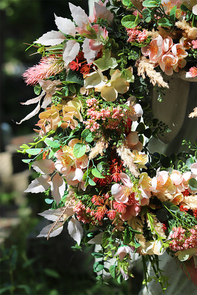 Lusia, wieniec nagrobny