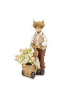 Bunny Cottage Vintage, figurka wielkanocna zajączek